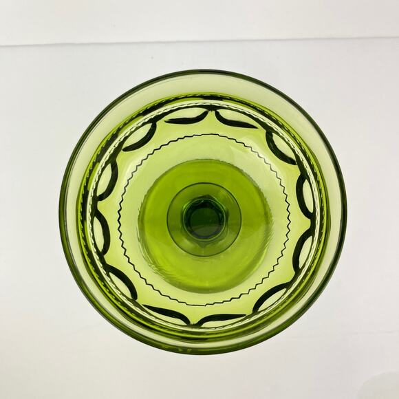 Vintage Indiana Kings Crown Thumbprint Sherbet Cups Set of 4 - Picture 5 of 8